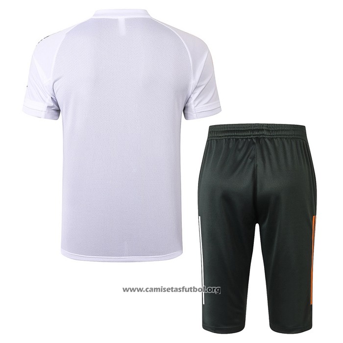 Chandal del Manchester United Manga Corta 2020/2021 Blanco